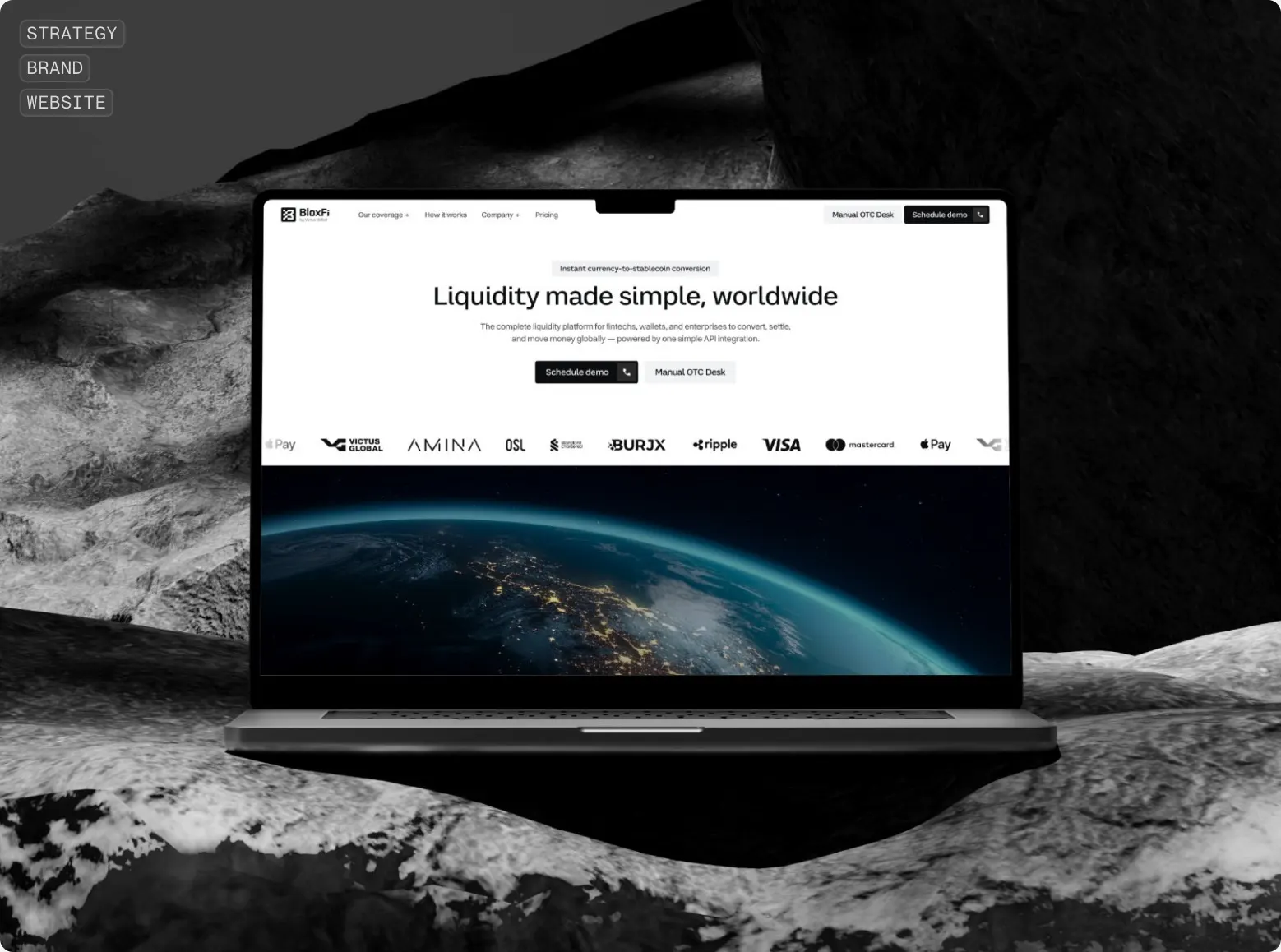BloxFi: Global API for currency conversion and settlement