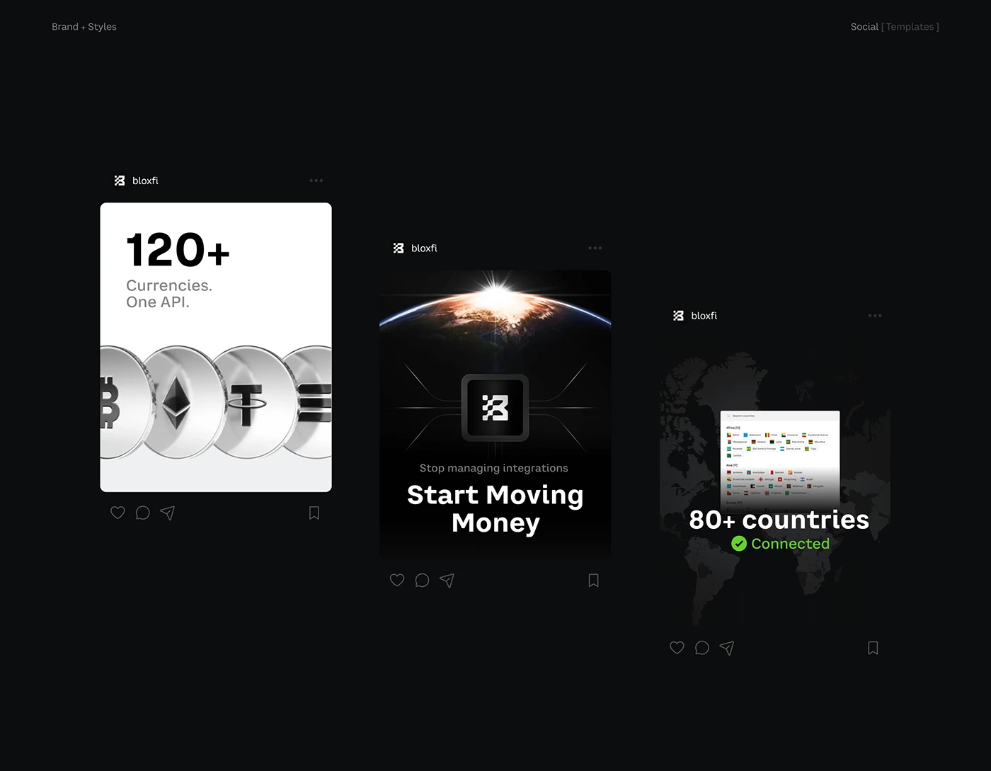 BloxFi social posts