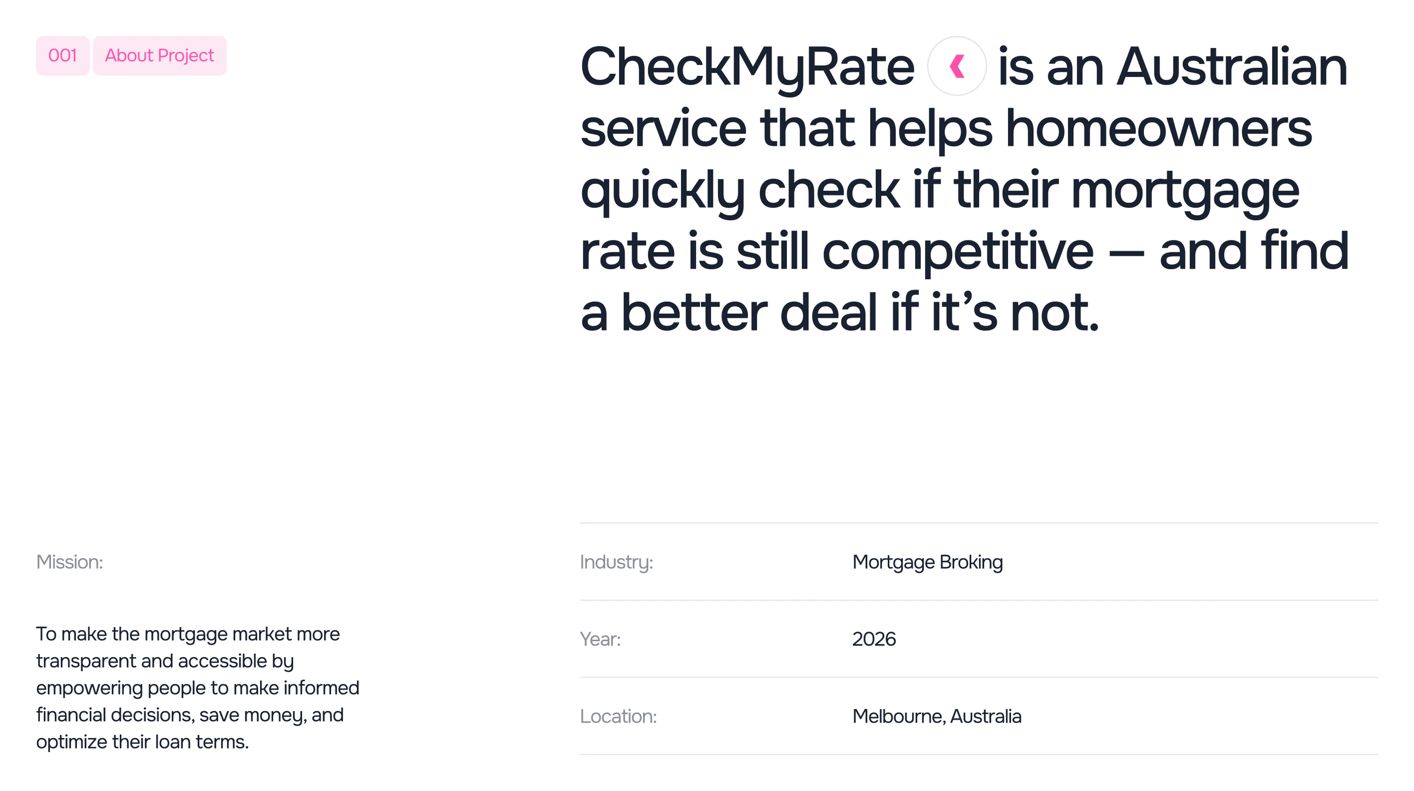 About the CheckMyRate project