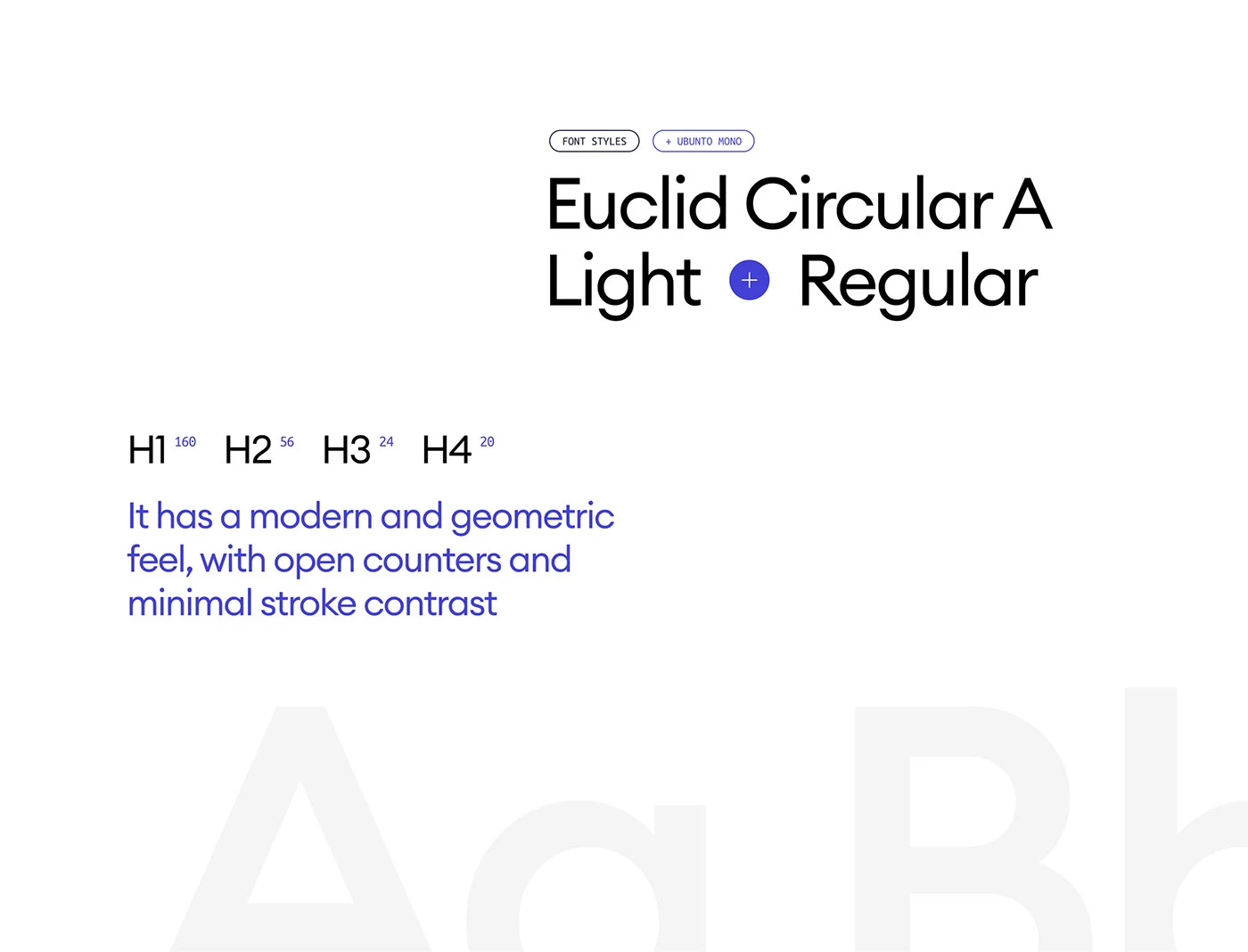 USF typography: Euclid Circular A